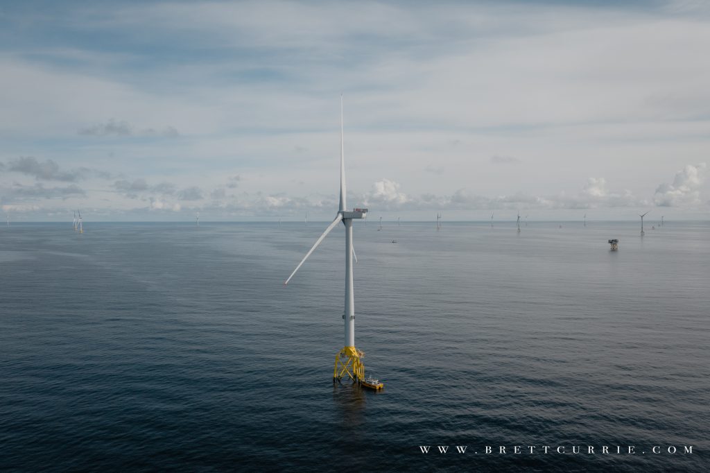 Moray East Offshore Windfarm, Scotland, United Kingdom