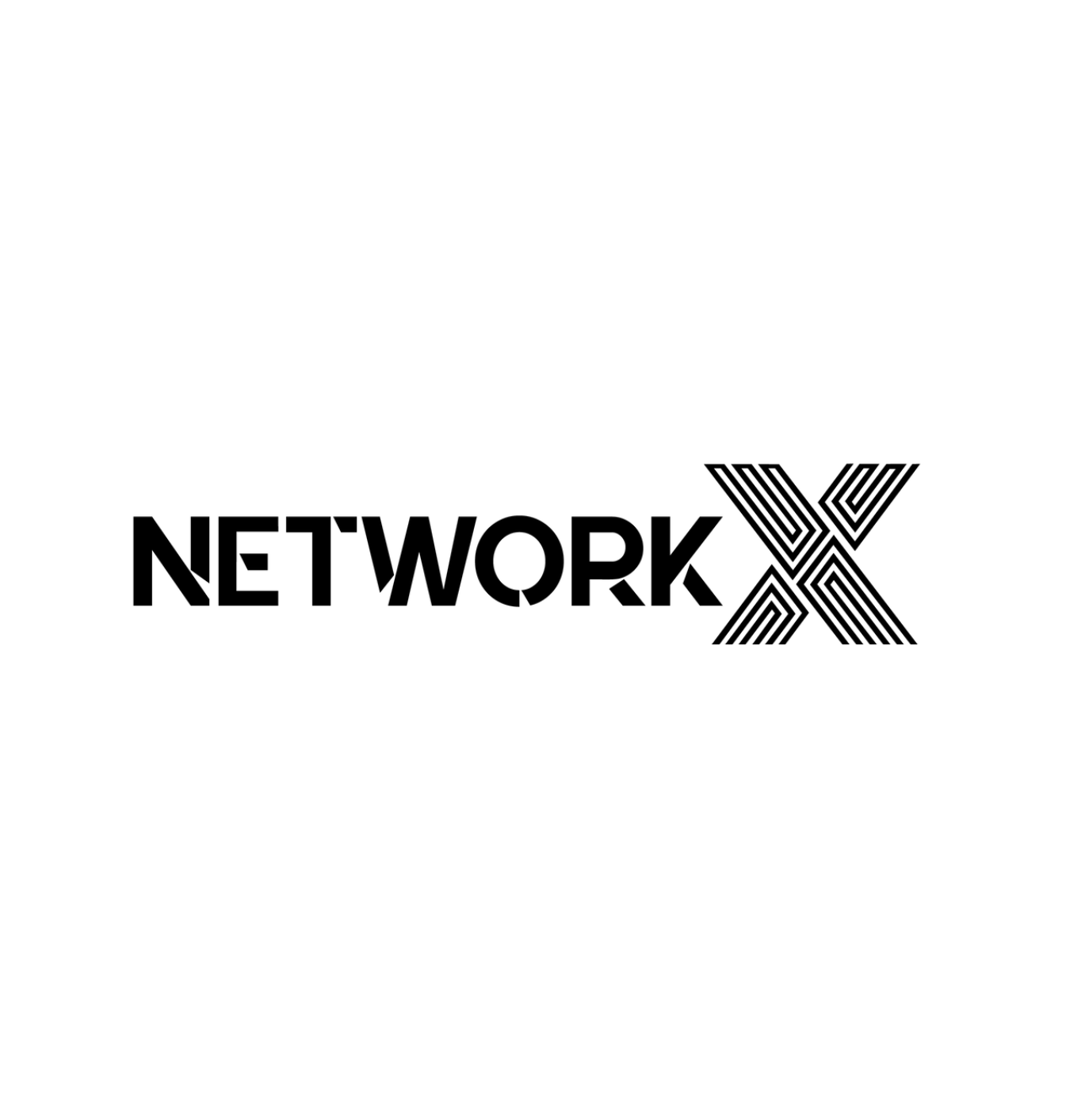 Network X white background