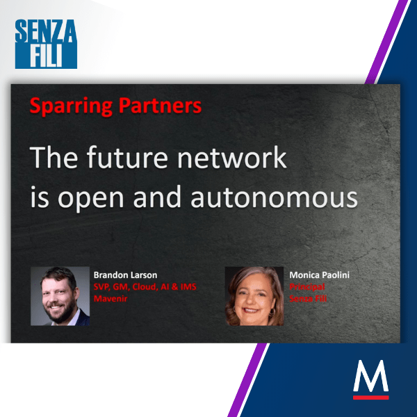 Sparring Partners The future network is open and autonomous