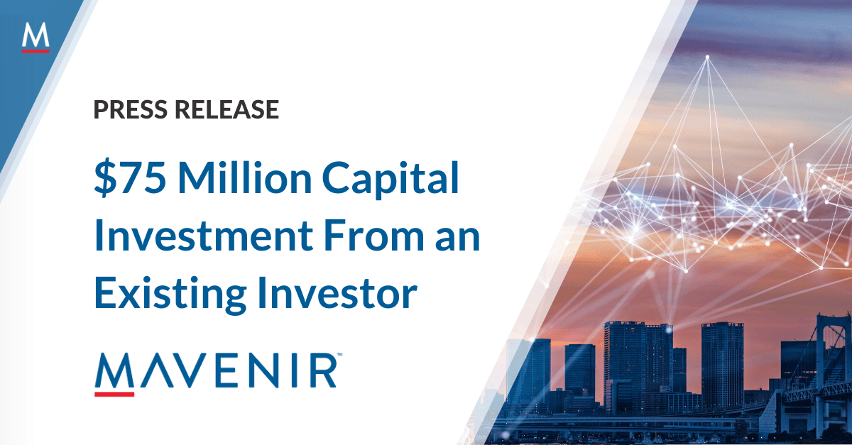 Mavenir Announces up to $75 Million Investment From an Existing Investor - Website Featured Image