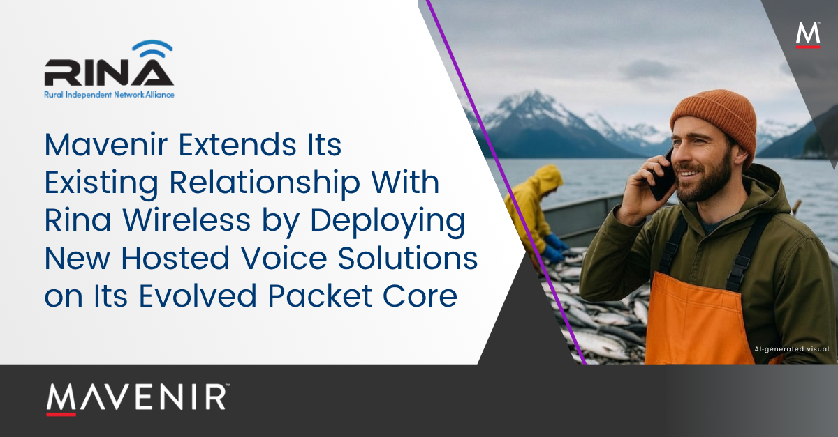 AI‑generated visual - RINA Wireless Brings Crystal-Clear Voice to Rural America with Mavenir’s Cloud-Native VoLTE and VoWiFi Solutions