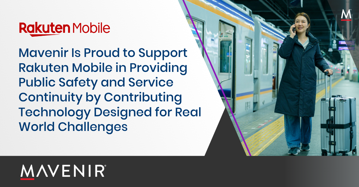 Mavenir Launches Cloud-Native Packet Core Foundation With Rakuten Mobile in Japan