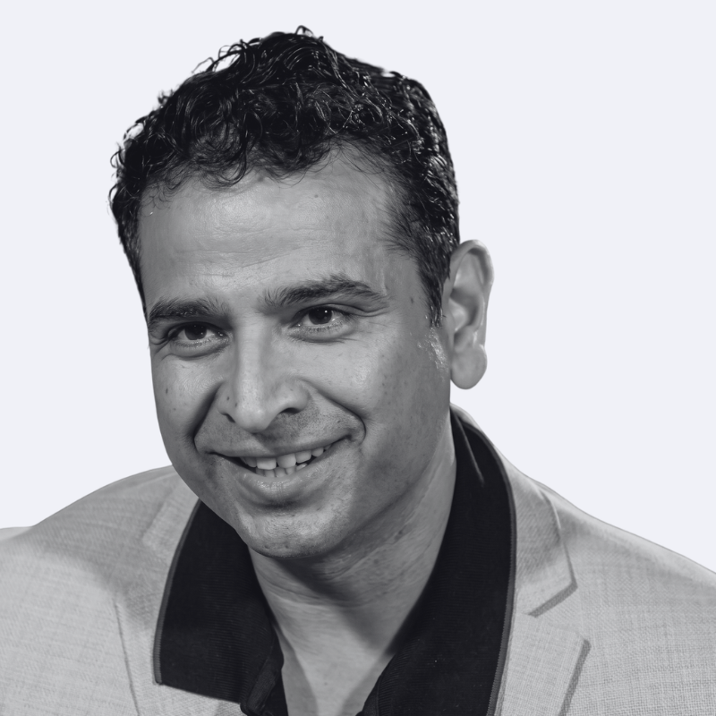Jitin Bhandari Black and white